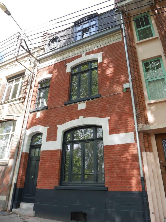 Lambersart 르 샤트 키 도트 - 보르 드 될르 아파트 외부 사진